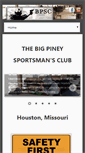 Mobile Screenshot of bigpineysportsmansclub.com